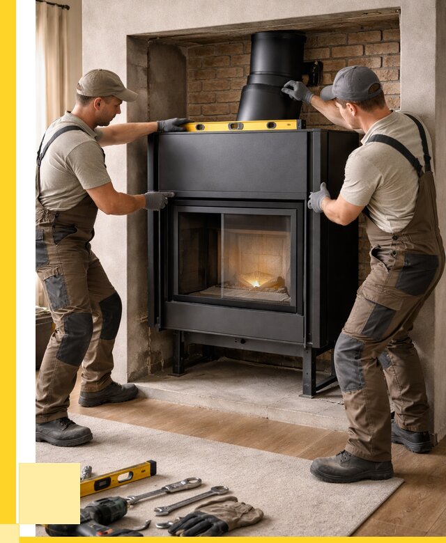 Установка каминных топок в Кизилюрте под ключ от 18587 р. | ЭриданКзт