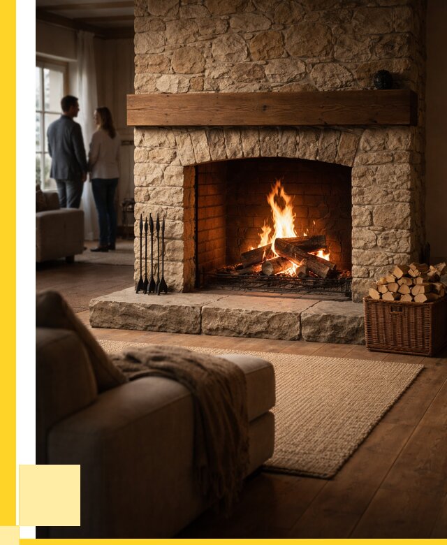 Открытые камины под ключ в Кизилюрте от 154890 р. ЭриданКзт