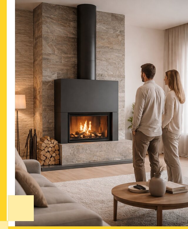 Закрытые камины под ключ в Кизилюрте от 123912 р., ЭриданКзт