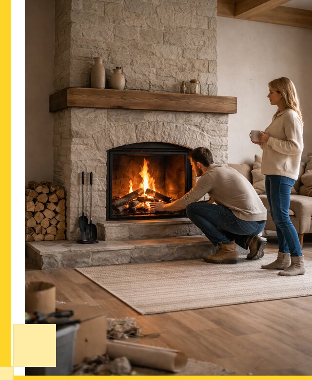 Камины для загородного дома в Кизилюрте от 361410 р., ЭриданКзт