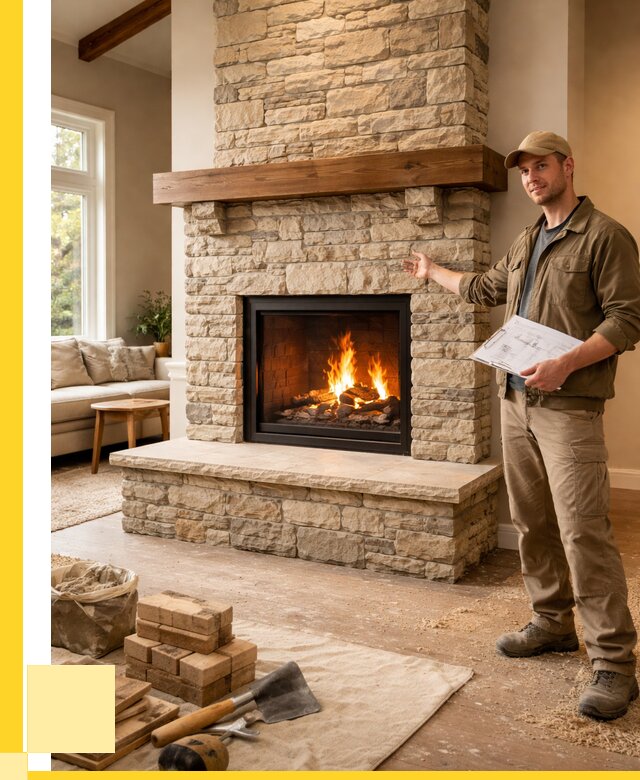 Камины под ключ в Кизилюрте от 185868 р. | ЭриданКзт — установка