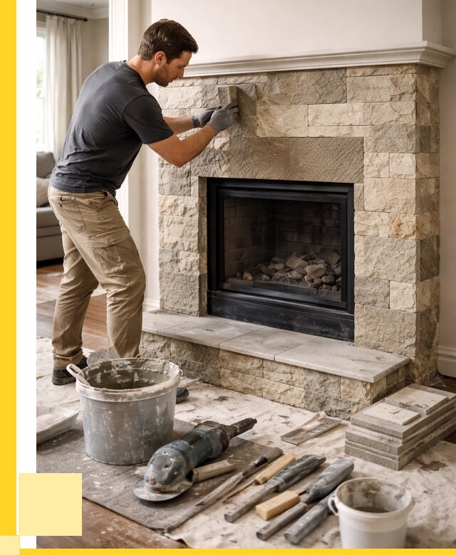 Ремонт каминов и печей в Кизилюрте от 15489 р. | ЭриданКзт