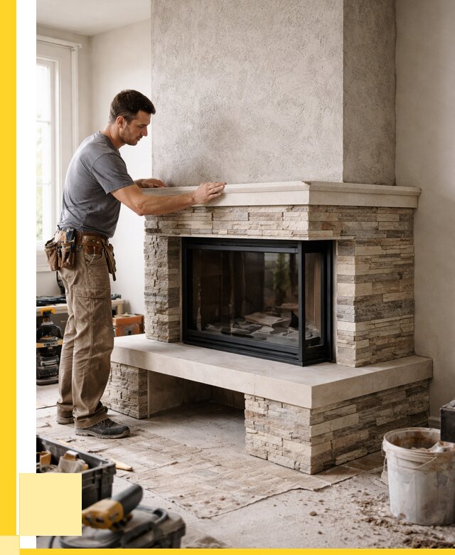 Изготовление каминов под ключ в Кизилюрте от 154890 р. | ЭриданКзт