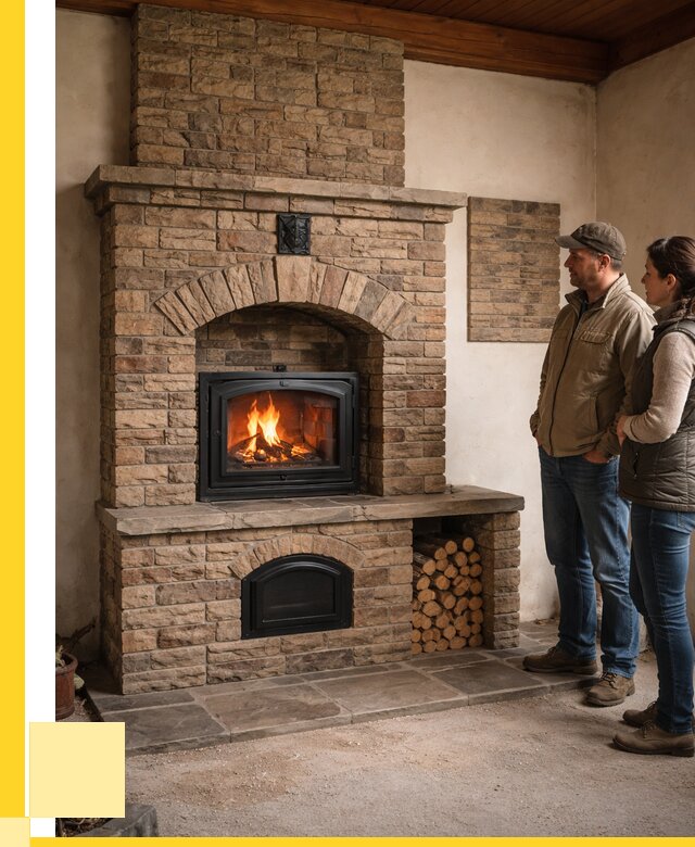 Кирпичная печь под ключ в Кизилюрте от 154890 р. | ЭриданКзт