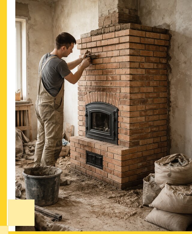 Строительство печей в Кизилюрте от 67119 р. под ключ, ЭриданКзт