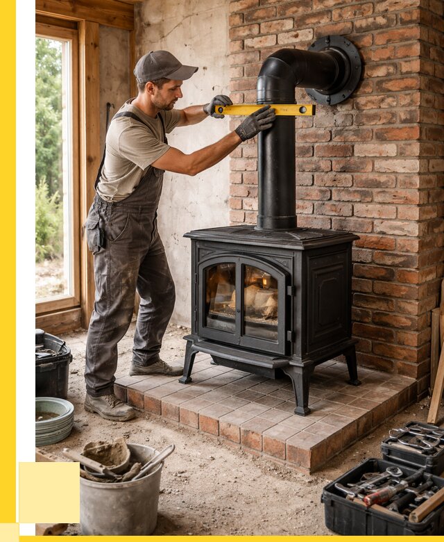 Монтаж печей установка банной печи в Кизилюрте от 15489 р. | ЭриданКзт