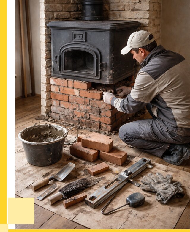 Ремонт печей в Кизилюрте от 12391 р., услуги печника ЭриданКзт