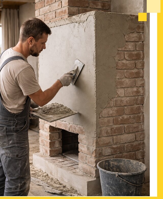 Отделка печей и облицовка каминов в Кизилюрте под ключ