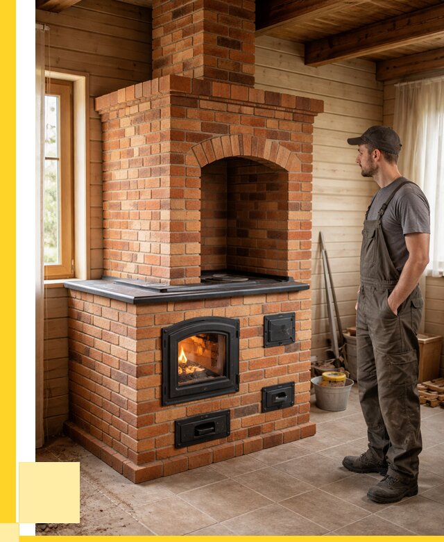 Кирпичные печи в Кизилюрте: купить от 154890 р. | ЭриданКзт