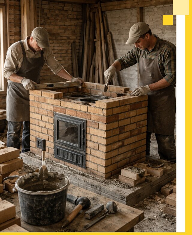 Изготовление и установка варочных печей под ключ в Кизилюрте