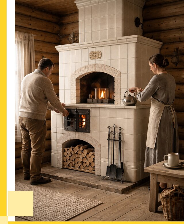 Русские печи в Кизилюрте: установка от 154890 р. ЭриданКзт