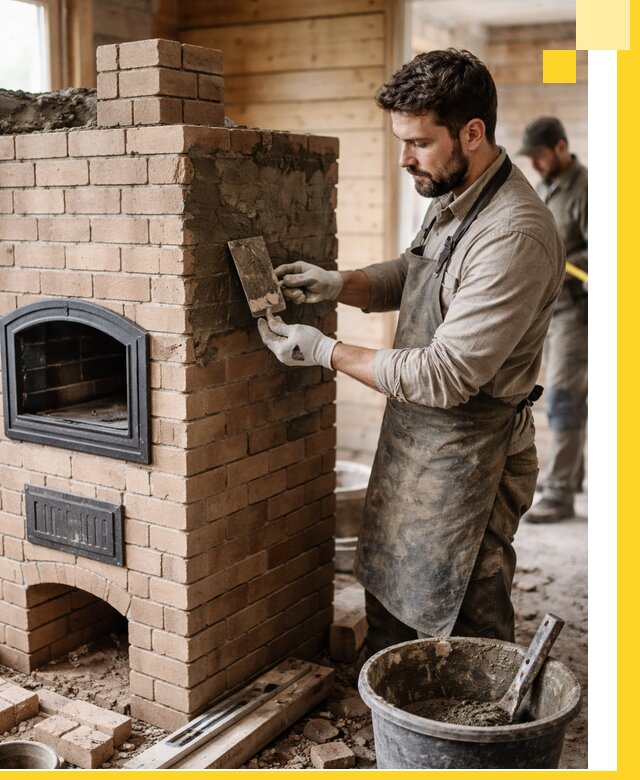 Изготовление и установка печей-шведок под ключ в Кизилюрте