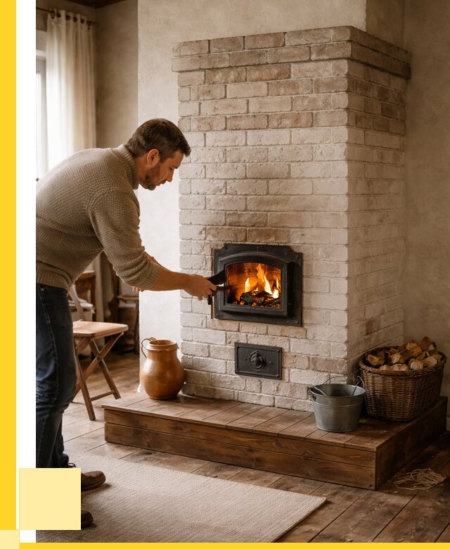 Печь голландка из кирпича в Кизилюрте от 87771 р. | ЭриданКзт