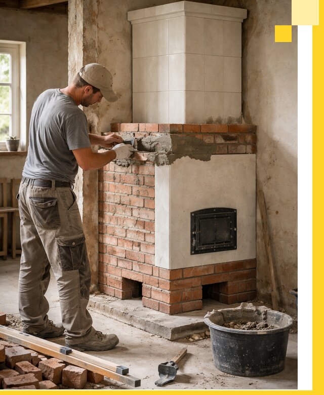 Изготовление и установка печей-голландок под ключ в Кизилюрте