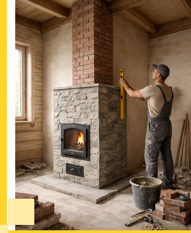 Печи и дымоходы под ключ в Кизилюрте от 46467 р., ЭриданКзт