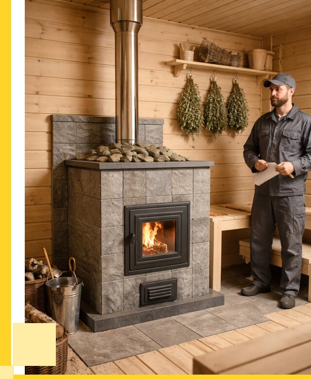 Печи для бани под ключ в Кизилюрте от 123912 р. | ЭриданКзт