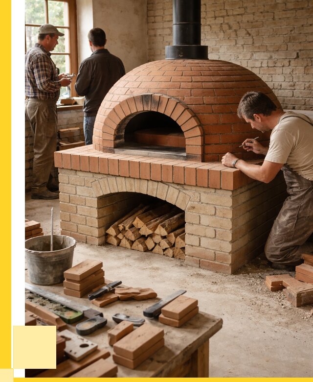 Помпейская печь дровяная для пиццы в Кизилюрте | ЭриданКзт от 206520 р.