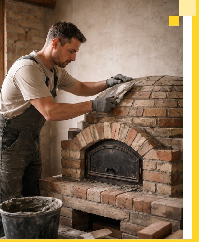 Изготовление и монтаж помпейских печей на заказ в Кизилюрте