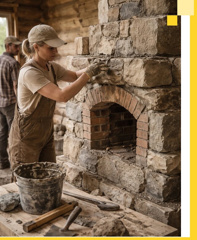 Каменные печи на заказ и монтаж в Кизилюрте, долговечные решения