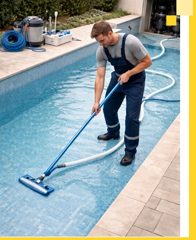 Профессиональная чистка бассейнов и фильтров в Кизилюрте под ключ