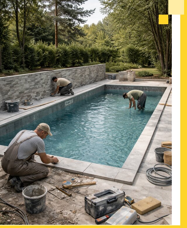 Проектирование и строительство частных бассейнов в Кизилюрте