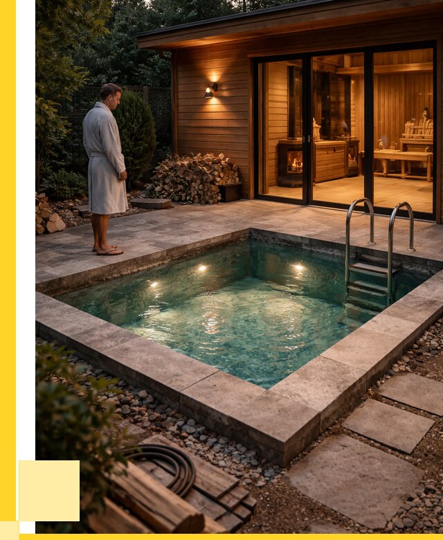 Бани с бассейном под ключ в Кизилюрте от 98097 р. | ЭриданКзт