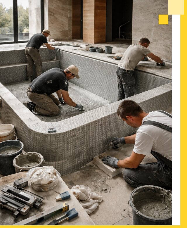 Строительство и установка СПА бассейнов под ключ в Кизилюрте