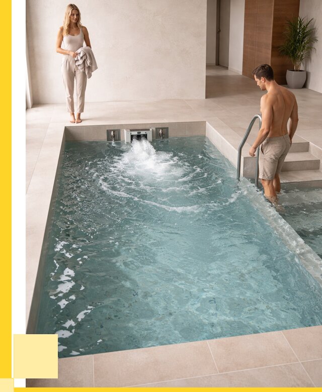 Бассейн с противотоком в Кизилюрте от 258150 р. | ЭриданКзт