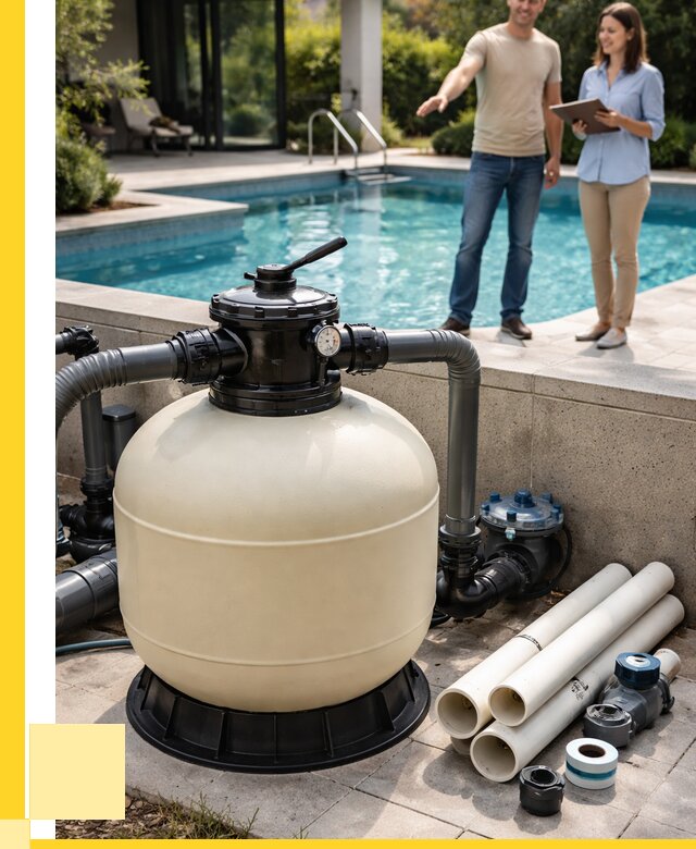 Песочные фильтры для бассейнов в Кизилюрте от 18587 р., ЭриданКзт