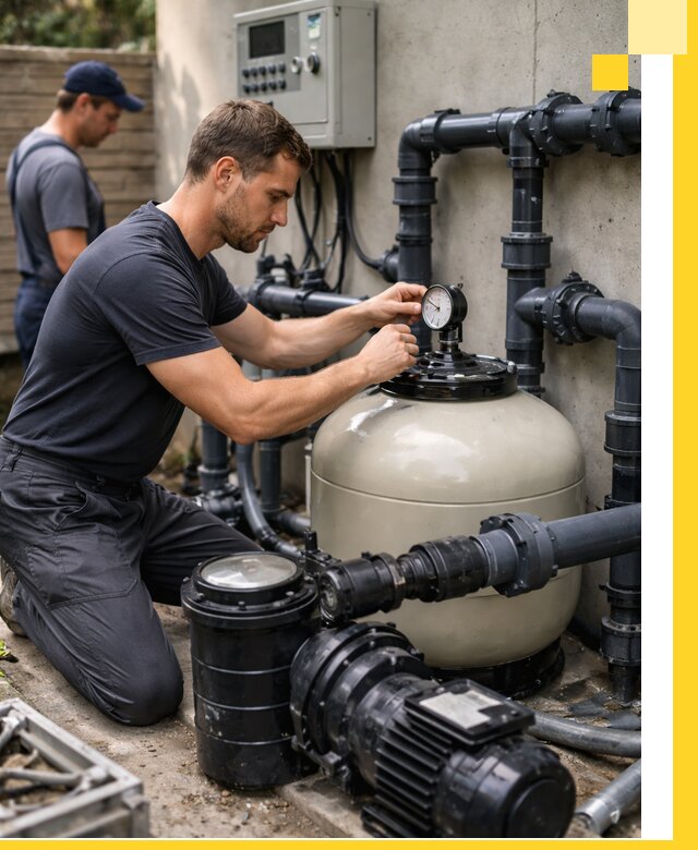 Поставка и монтаж фильтровального оборудования для бассейнов в Кизилюрте