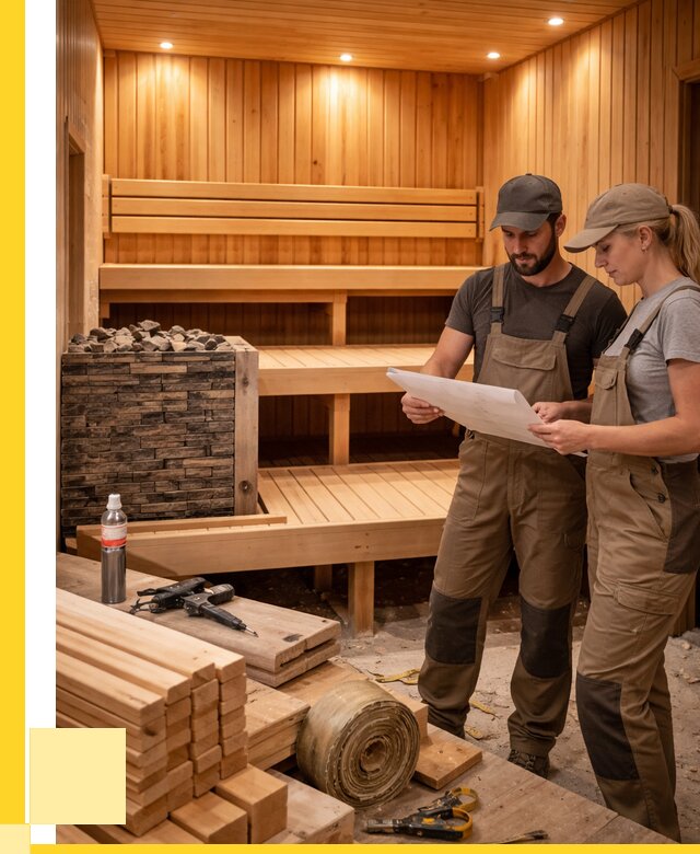 Строительство саун в Кизилюрте под ключ от 258150 р., ЭриданКзт