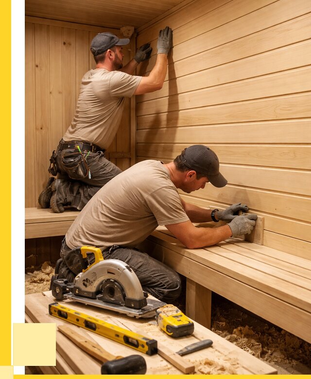 Обшивка саун вагонкой в Кизилюрте от 2582 р. | ЭриданКзт