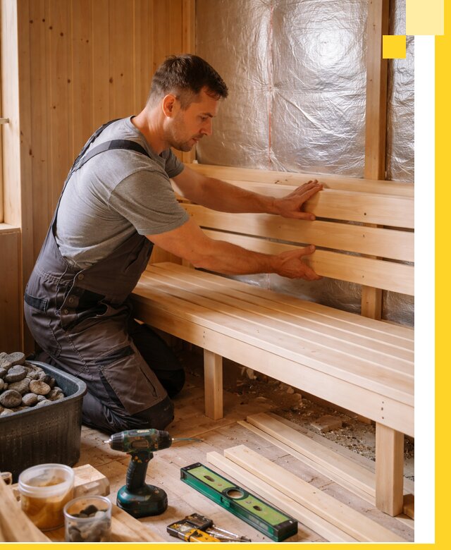 Проектирование, изготовление и монтаж финских саун в Кизилюрте