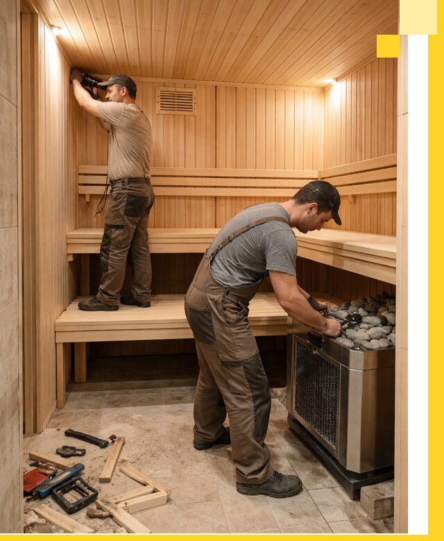 Купить сауну под ключ в Кизилюрте с монтажом и гарантией