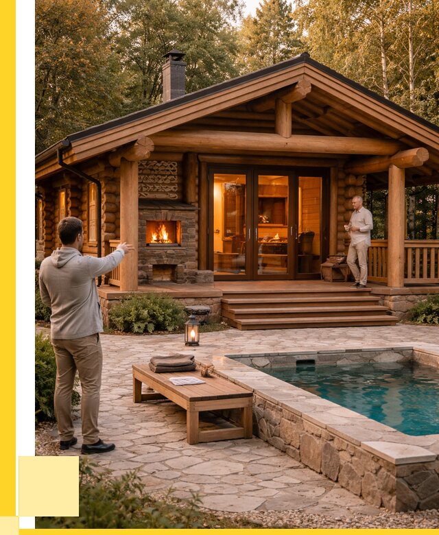 Проекты бань и хамам в Кизилюрте от 25815 р. | ЭриданКзт