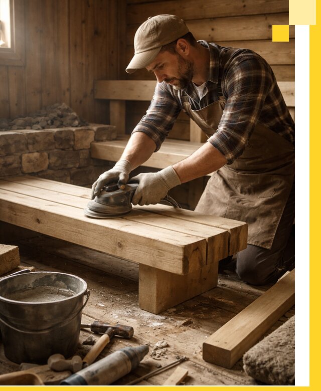 Ремонт бань под ключ в Кизилюрте с гарантией качества и сроков