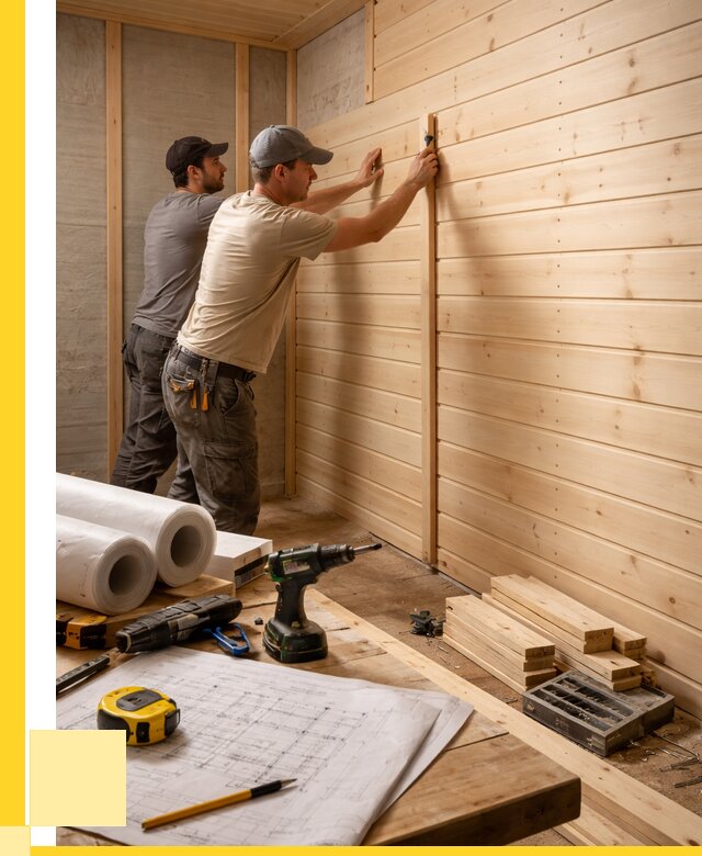 Обшивка бани вагонкой в Кизилюрте от 1239 р., ЭриданКзт