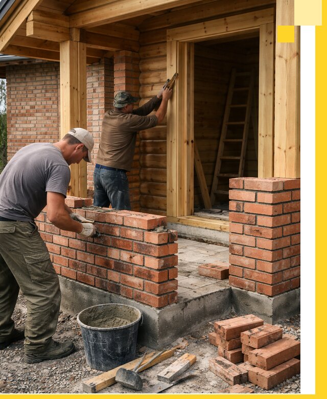 Строительство кирпичных бань под ключ в Кизилюрте с гарантией качества