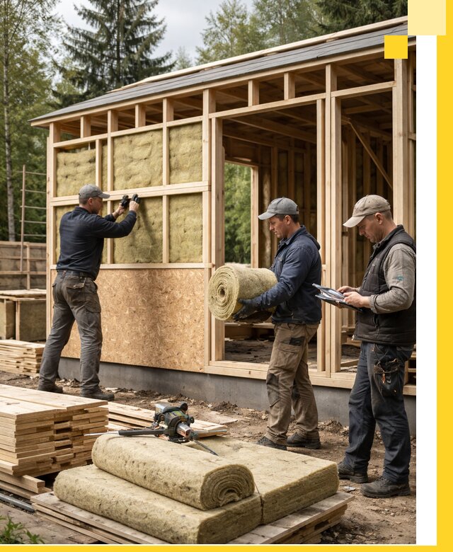 Проектирование и строительство каркасных бань в Кизилюрте под ключ