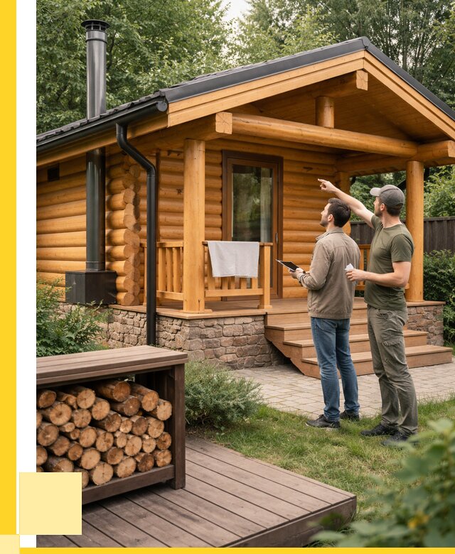 Бани для дачи под ключ в Кизилюрте от 258150 р. | ЭриданКзт