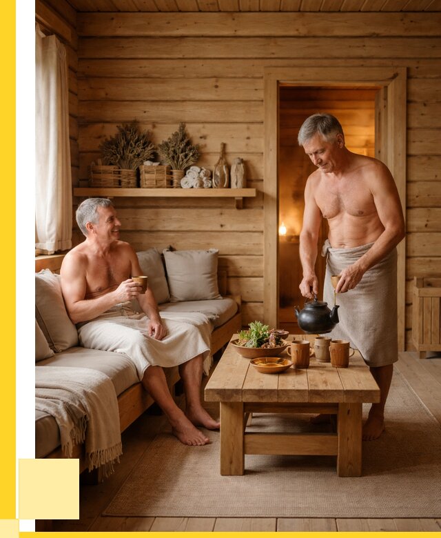 Бани с комнатой отдыха под ключ в Кизилюрте от 464670 р. | ЭриданКзт