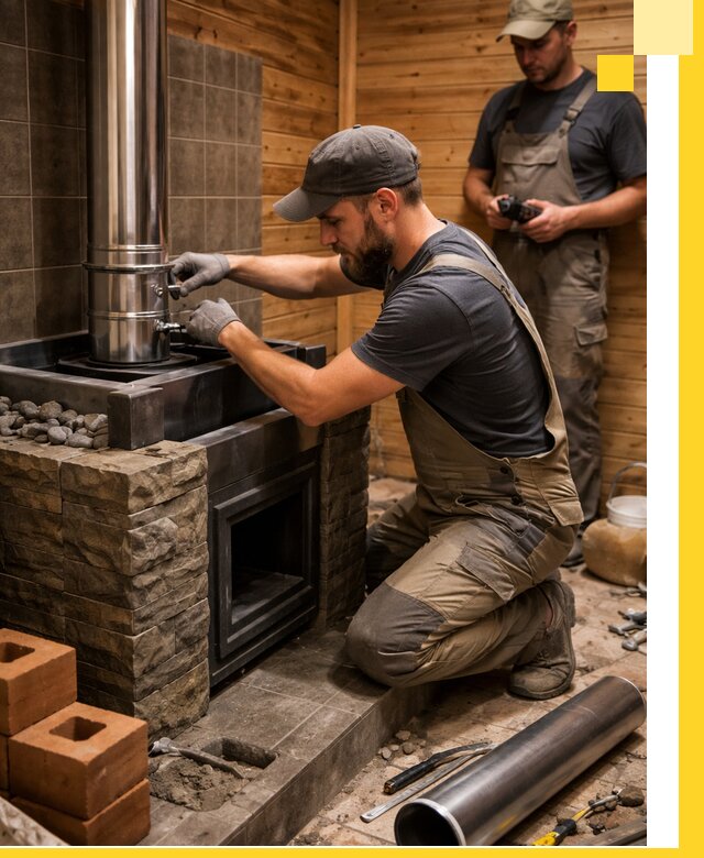 Изготовление и установка банных печей под ключ в Кизилюрте