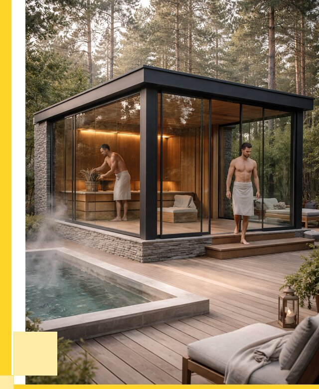 Стеклянные бани и двери в Кизилюрте от 464670 р. | ЭриданКзт