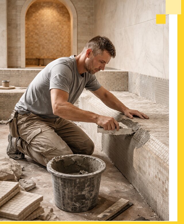 Строительство эксклюзивных хамамов под ключ в Кизилюрте