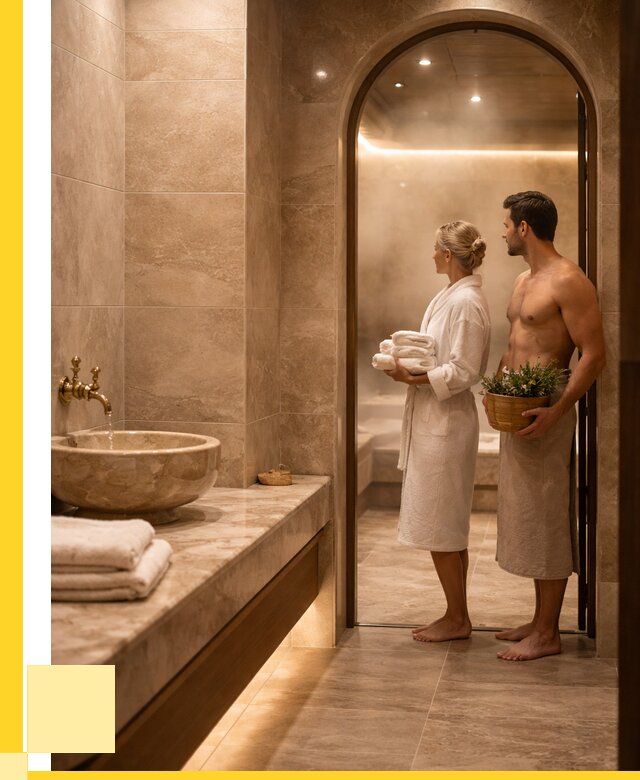 Проект и монтаж сауны и хамама в Кизилюрте от 361410 р., ЭриданКзт