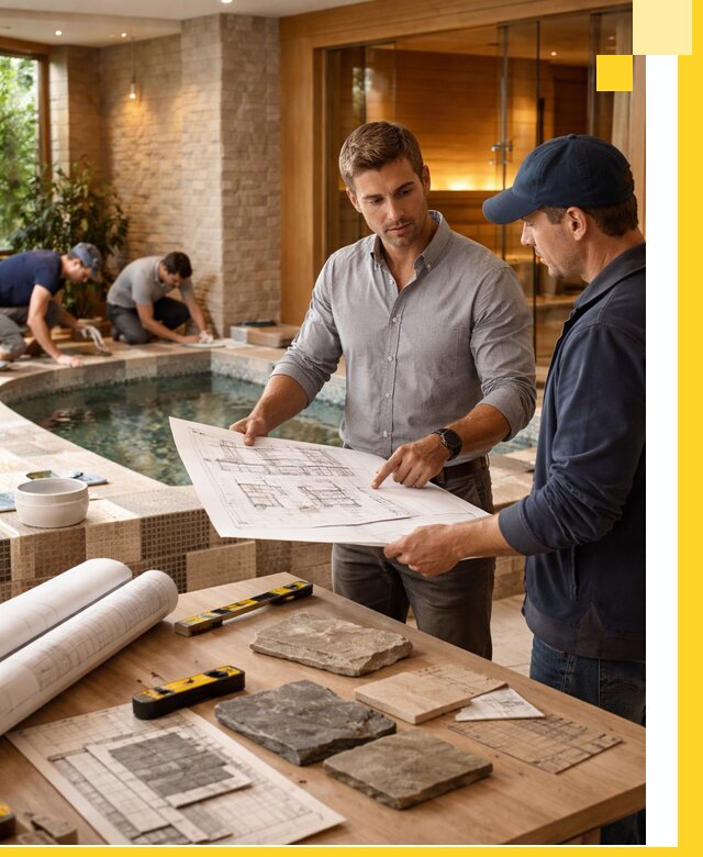 Проектирование SPA зон под ключ в Кизилюрте с инженерией